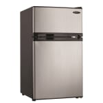 Compact® Refrigerator, 3.1 Cu Ft, Energy Star Rate, Black with Stainless Steel Door